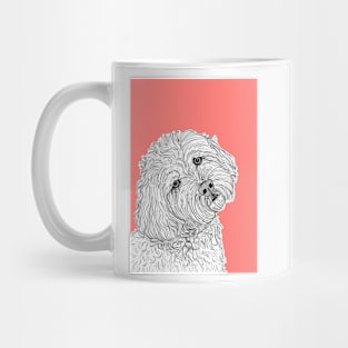 Cockapoo Dog Portrait Mug